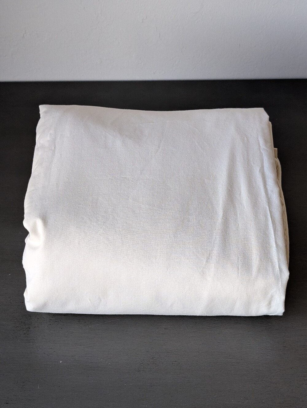 Vintage Ralph Lauren King Pale Buttercream Yellow Cotton Duvet Cover Made In USA